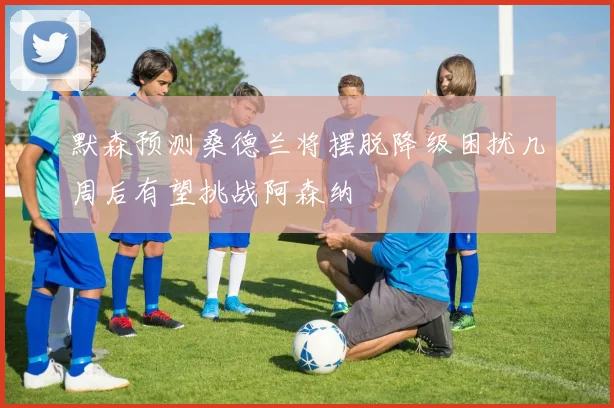 默森预测桑德兰将摆脱降级困扰几周后有望挑战阿森纳